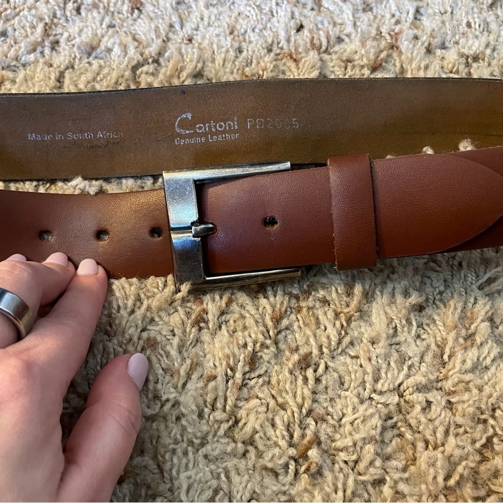 Cartoni Leather Belt size 30 - Picture 1 of 2